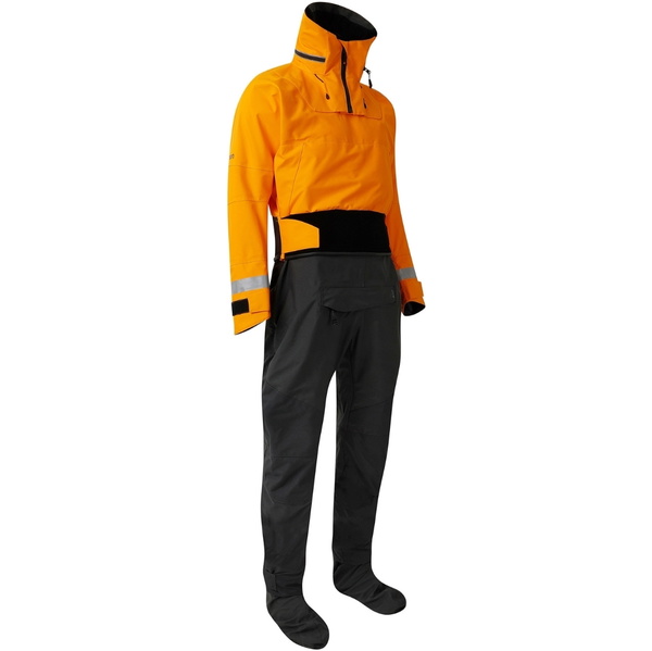 Typhoon 2026 Havkajak Hinge Entry Tørdragt Til Mænd 100200-0016 - Tangerine/ Grey